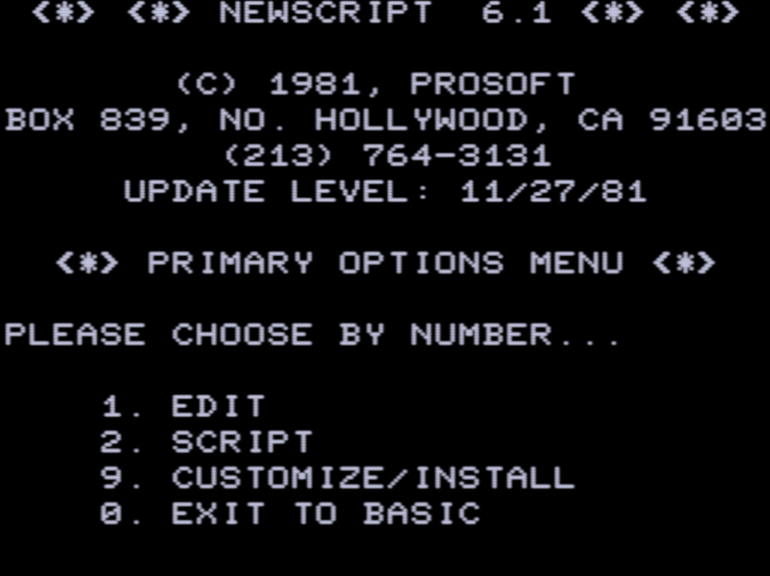 Screen shot